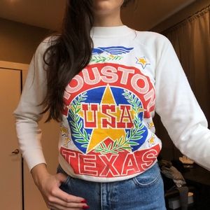 Vintage Houston TX Crewneck